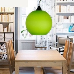 Simple Fashion Color Glass Chandelier Light
