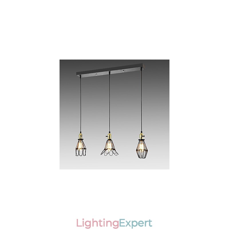 Traditional Classic Vintage Retro Country Pendant Light