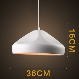 Vintage Retro Mini Style Painting Metal Pendant Light