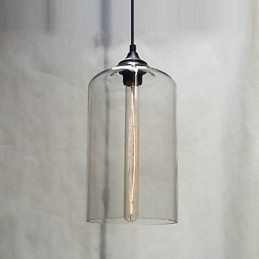 Bottle Design Pendant 1 Light Concise Iron Painting