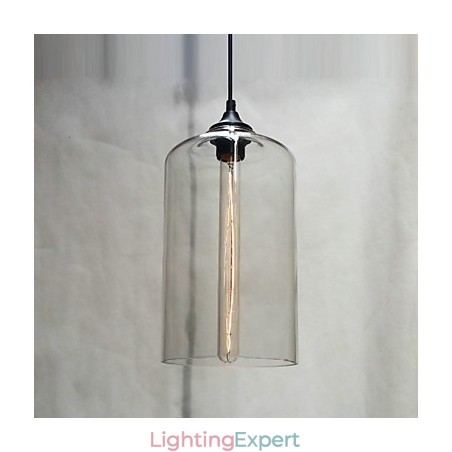Bottle Design Pendant 1 Light Concise Iron Painting