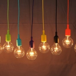 Creative Silicone Rainbow Dragon Chandelier