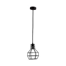 Retro Mini Style Painting Metal Pendant Light Garage