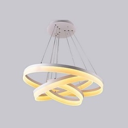 Hot Sale White Color Acrylic Modern Hanging Light 130W