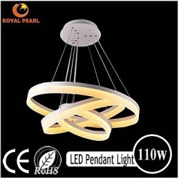 Hot Sale White Color Acrylic Modern Hanging Light 130W