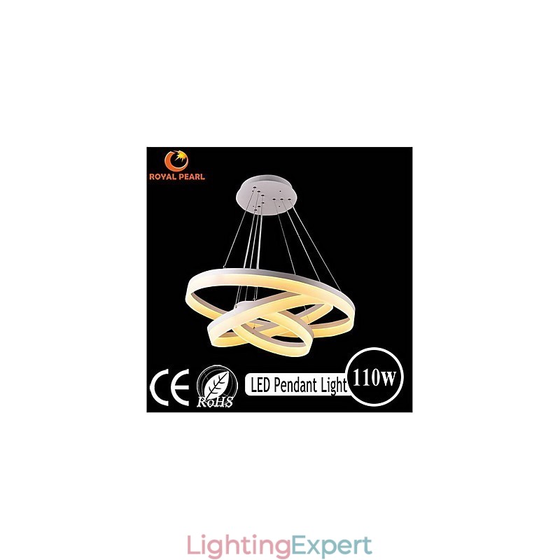Hot Sale White Color Acrylic Modern Hanging Light 130W