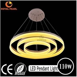 Hot Sale White Color Acrylic Modern Hanging Light 130W