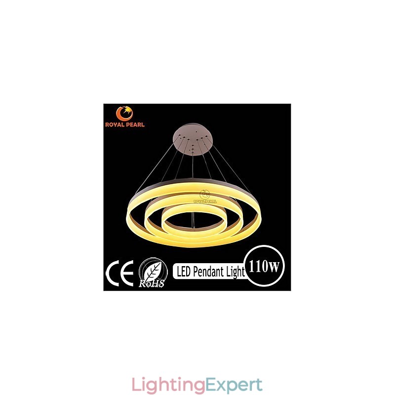 Hot Sale White Color Acrylic Modern Hanging Light 130W