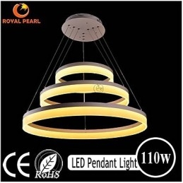 Hot Sale White Color Acrylic Modern Hanging Light 130W