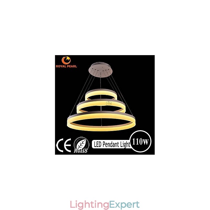 Hot Sale White Color Acrylic Modern Hanging Light 130W
