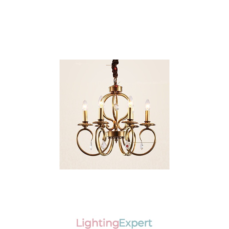 Chandelier Pendant Light Mini Style Traditional Classic Metal