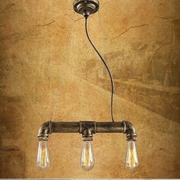 Retro Industrial Wind Cafe Creative Water Pipe