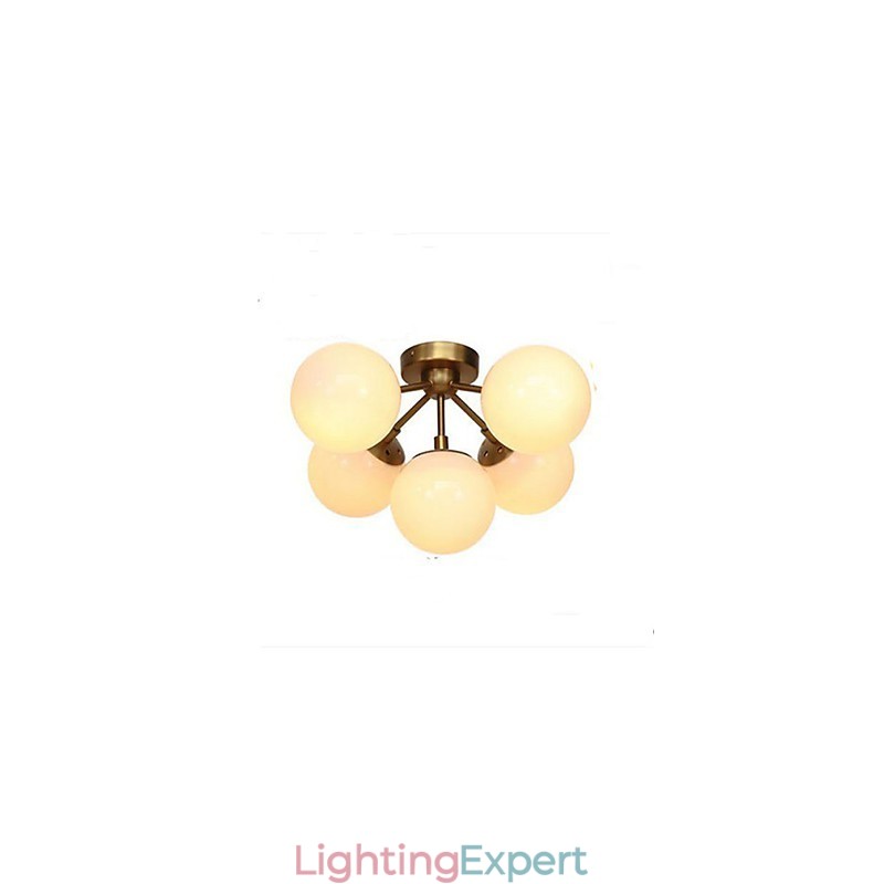 Golden Beans Chandelier