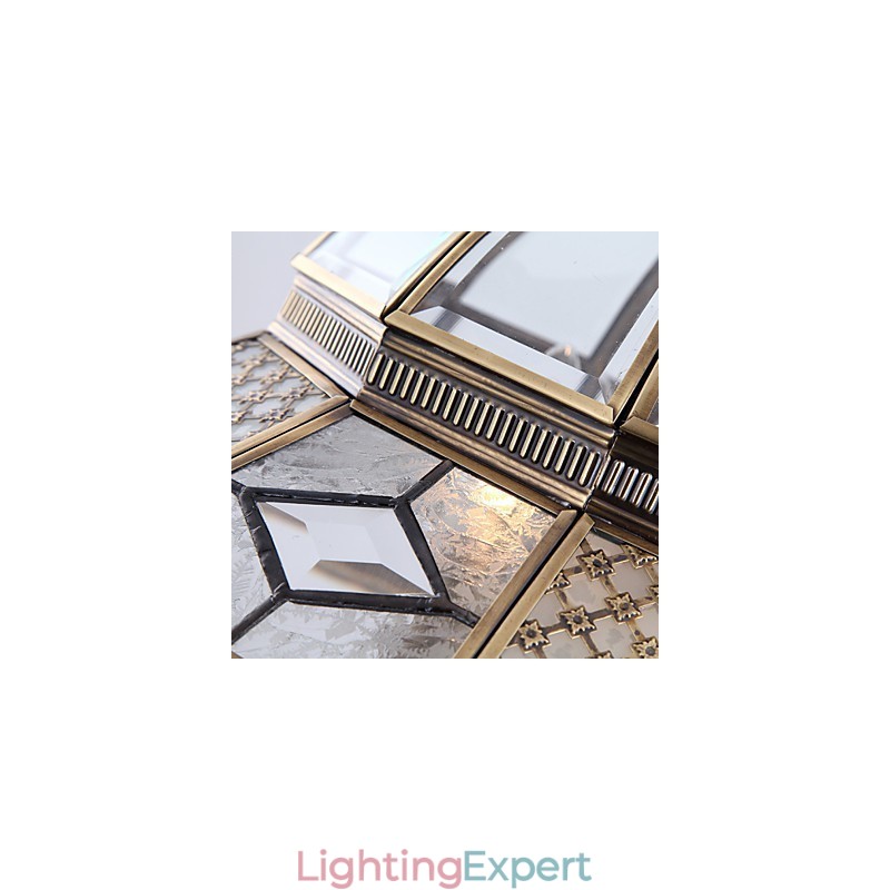 Pendant Lights Crystal Mini Style Traditional Classic Metal