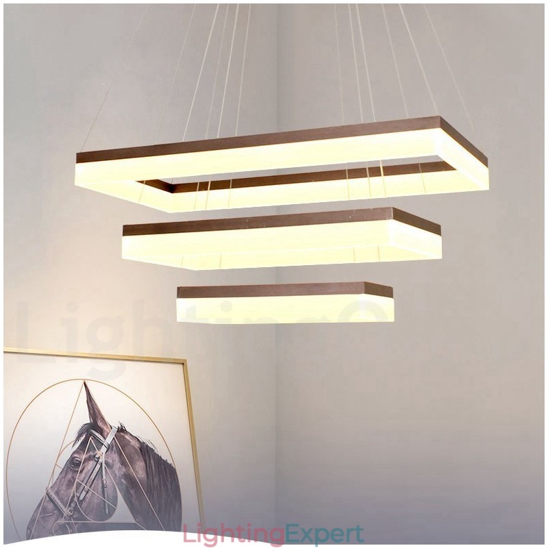 Wi Fi Smart Dimmable 3 Tiers Modern Contemporary Style Home Pendant Light