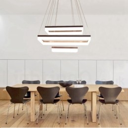 Wi Fi Smart Dimmable 3 Tiers Modern Contemporary Style Home Pendant Light