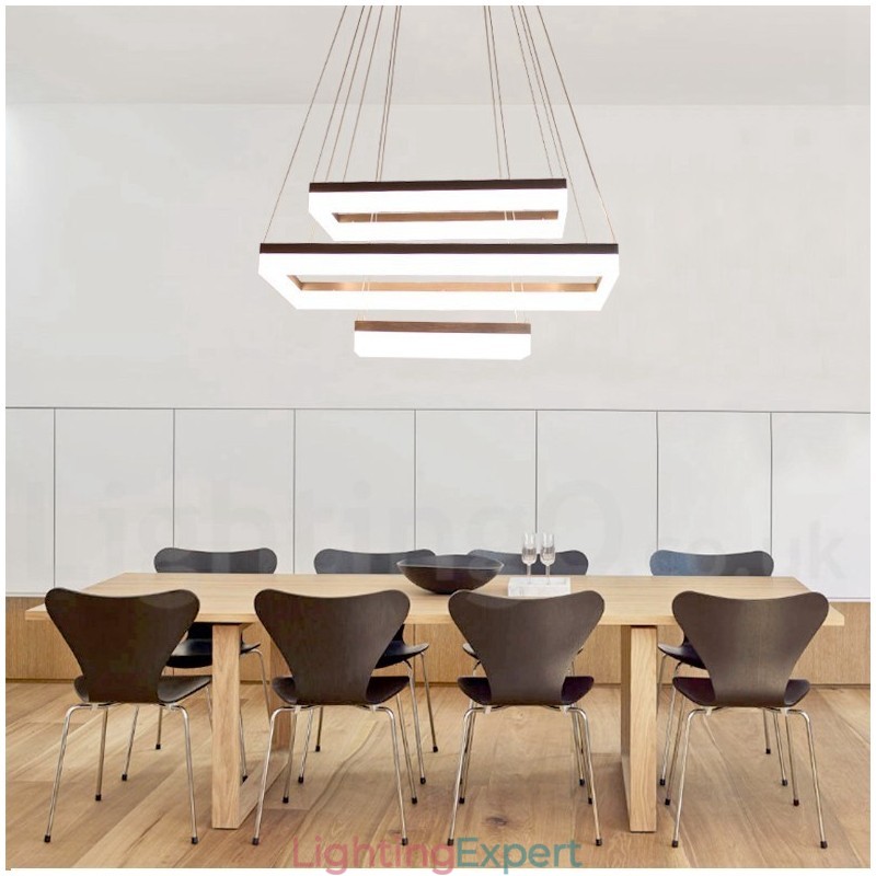 Wi Fi Smart Dimmable 3 Tiers Modern Contemporary Style Home Pendant Light