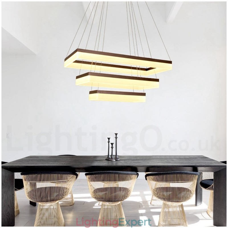 Wi Fi Smart Dimmable 3 Tiers Modern Contemporary Style Home Pendant Light