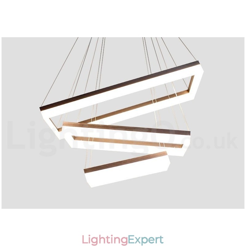 Wi Fi Smart Dimmable 3 Tiers Modern Contemporary Style Home Pendant Light