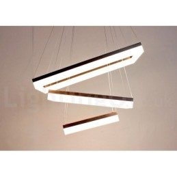 Wi Fi Smart Dimmable 3 Tiers Modern Contemporary Style Home Pendant Light