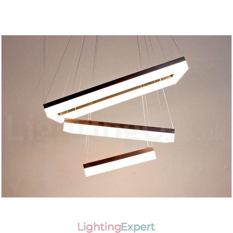 Wi Fi Smart Dimmable 3 Tiers Modern Contemporary Style Home Pendant Light