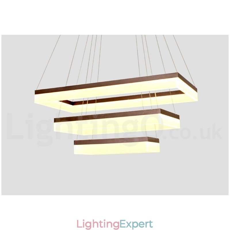 Wi Fi Smart Dimmable 3 Tiers Modern Contemporary Style Home Pendant Light