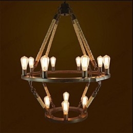 American Industrial Windge Hemp 12 European Retro Lamp