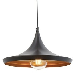 Pendant Light Retro Vintage Tom Dixon Design Black Painting Pendant Light Lights