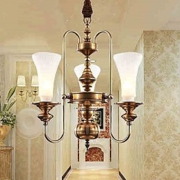 Pendant Lights Crystal Mini Style Traditional Classic Metal
