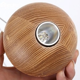 Pendant Lights Mini Style Lantern Wood Bamboo