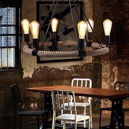 Chandelier Pendant Light Mini Style Rustic Lodge Metal
