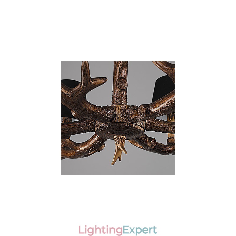Chandelier Pendant Light Vintage Resin