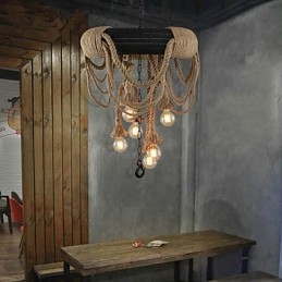 Pendant Lights Mini Style Rustic Lodge Plastic