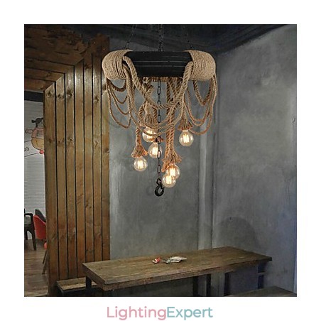 Pendant Lights Mini Style Rustic Lodge Plastic Pendant Lights Mini Style Rustic Lodge Plastic