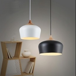 Vintage Retro Mini Style Painting Metal Pendant Light