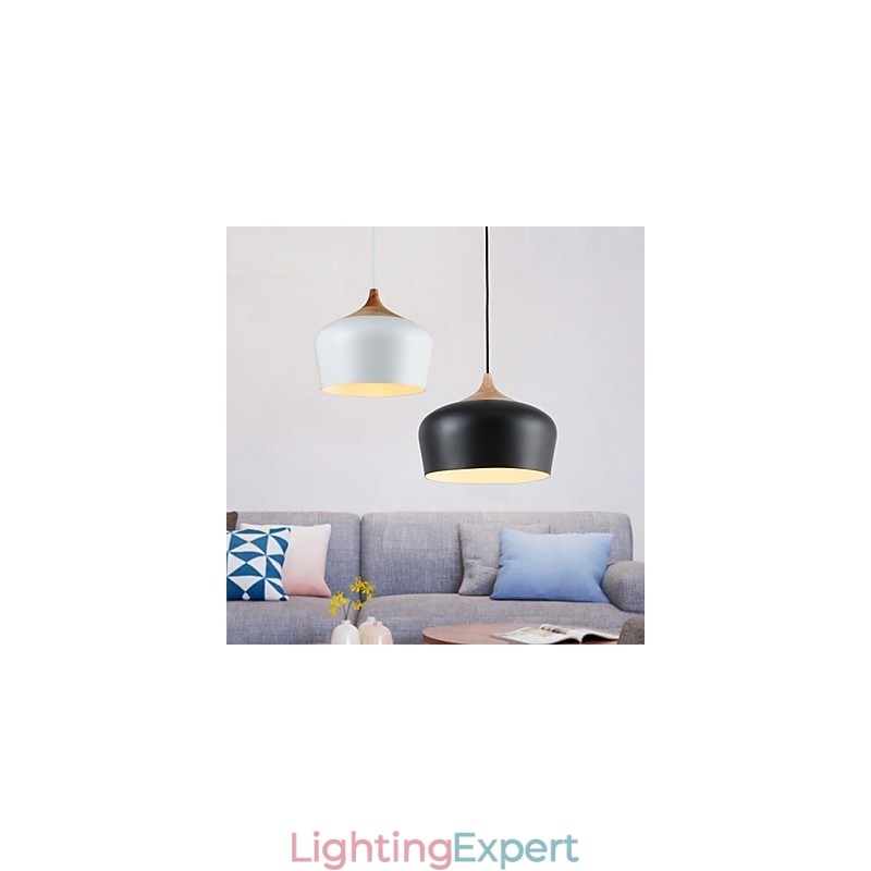 Vintage Retro Mini Style Painting Metal Pendant Light