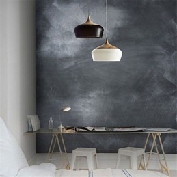 Vintage Retro Mini Style Painting Metal Pendant Light