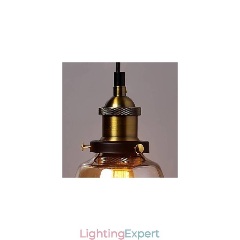 Pendant Lights Traditional Classic Vintage Retro Country Globe