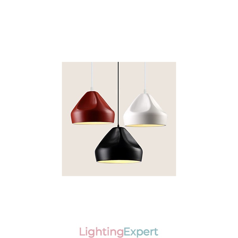 Vintage Retro Mini Style Painting Metal Pendant Light