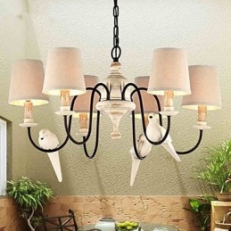 Chandelier Pendant Light Vintage Resin