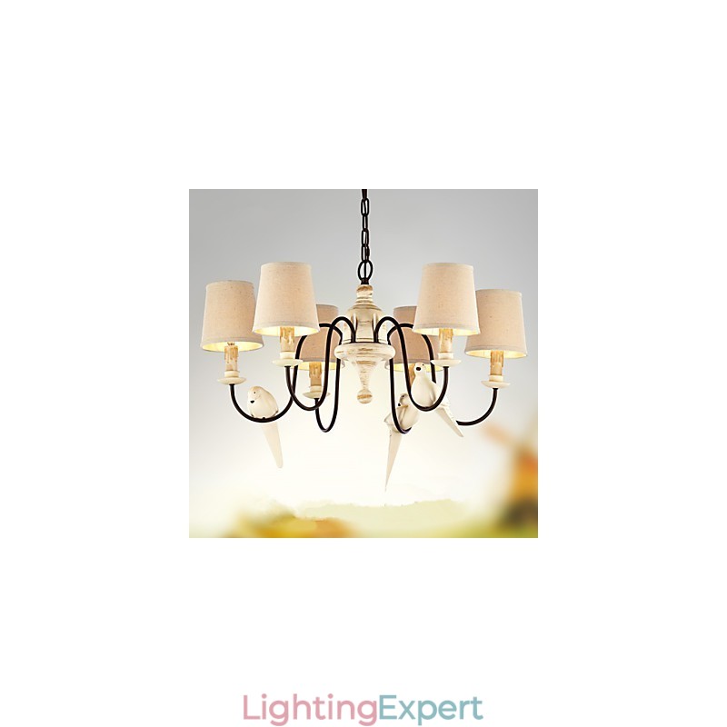 Chandelier Pendant Light Vintage Resin