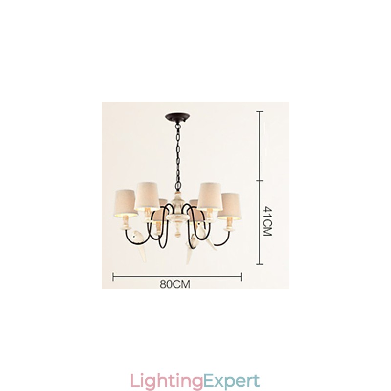 Chandelier Pendant Light Vintage Resin