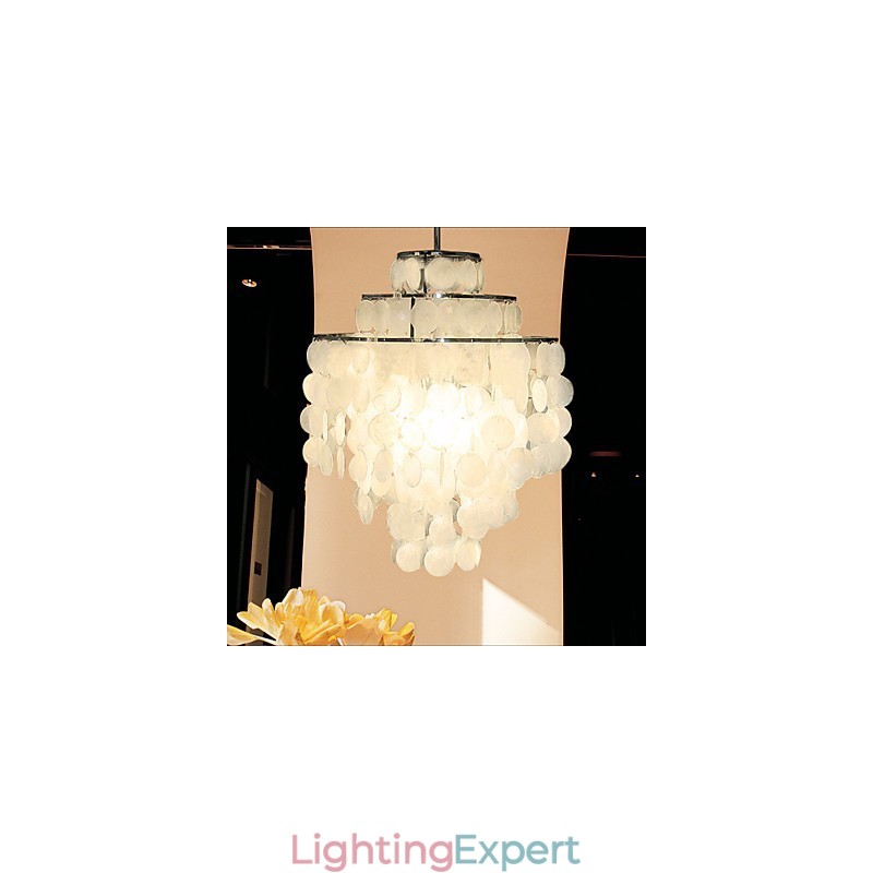LAMP Minimalist Shell Chandelier Den Chandelier