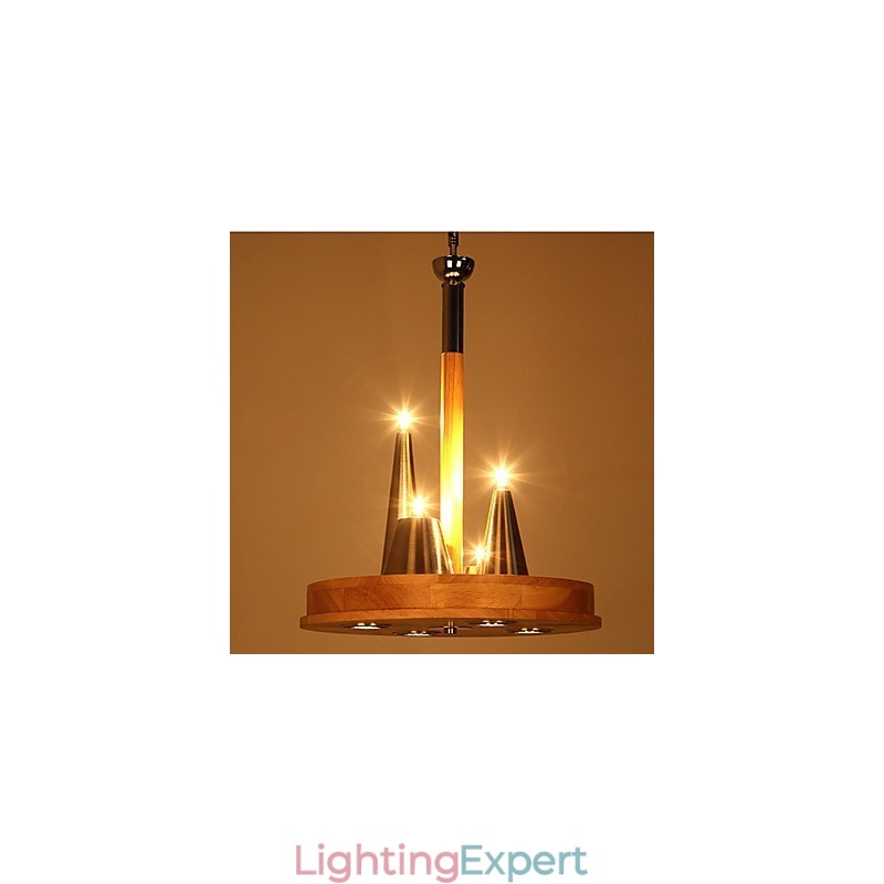American Warm Stylish solid Wood Pendant