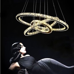 Pendant Lights Crystal Modern Contemporary Metal
