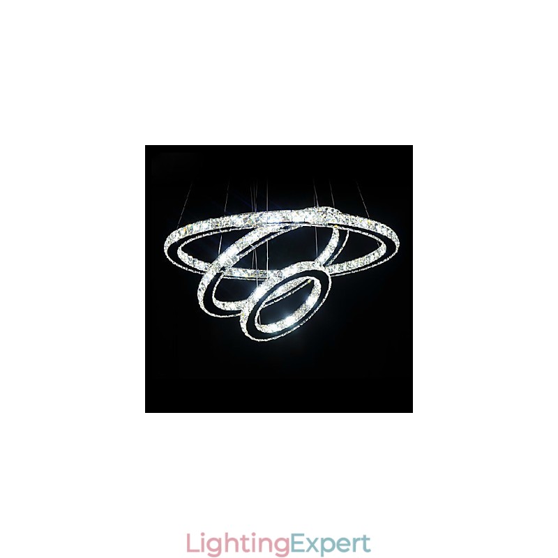 Pendant Lights Crystal Modern Contemporary Metal