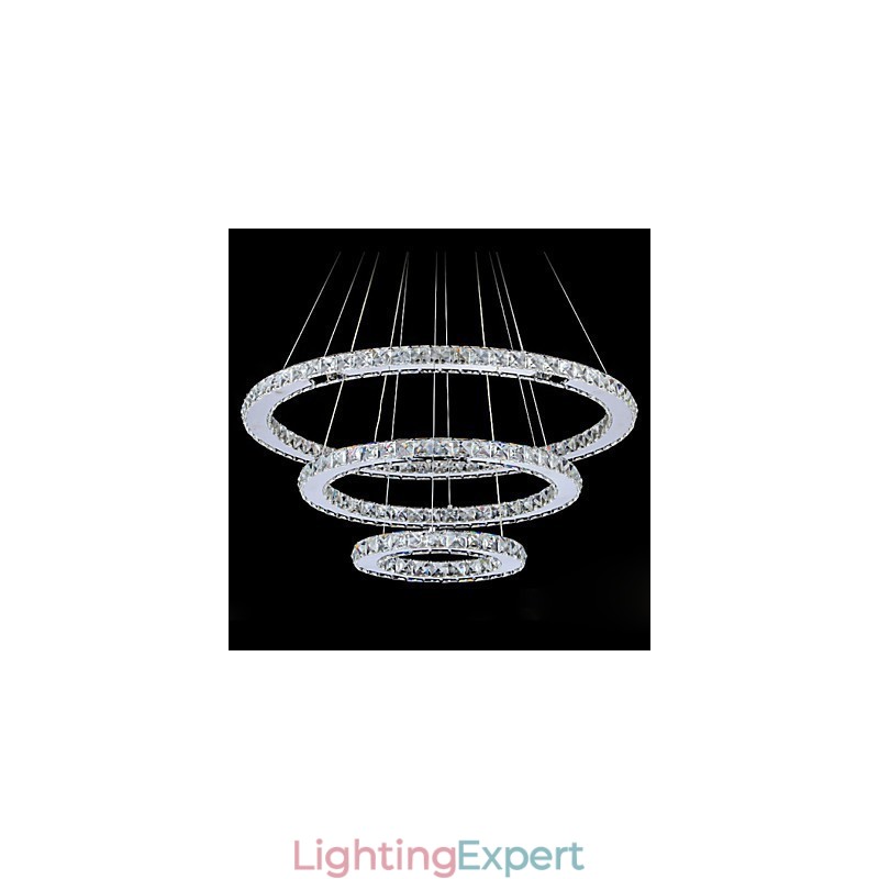 Pendant Lights Crystal Modern Contemporary Metal
