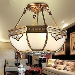 Pendant Lights Crystal Mini Style Traditional Classic Metal