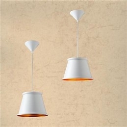 Classic Rustic Lodge Vintage Mini Style Painting Metal Pendant Light