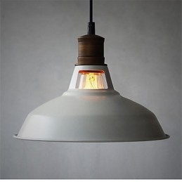 Industrial Vintagen Mini Metal Pendant Light 1 Light Multi Color Optional